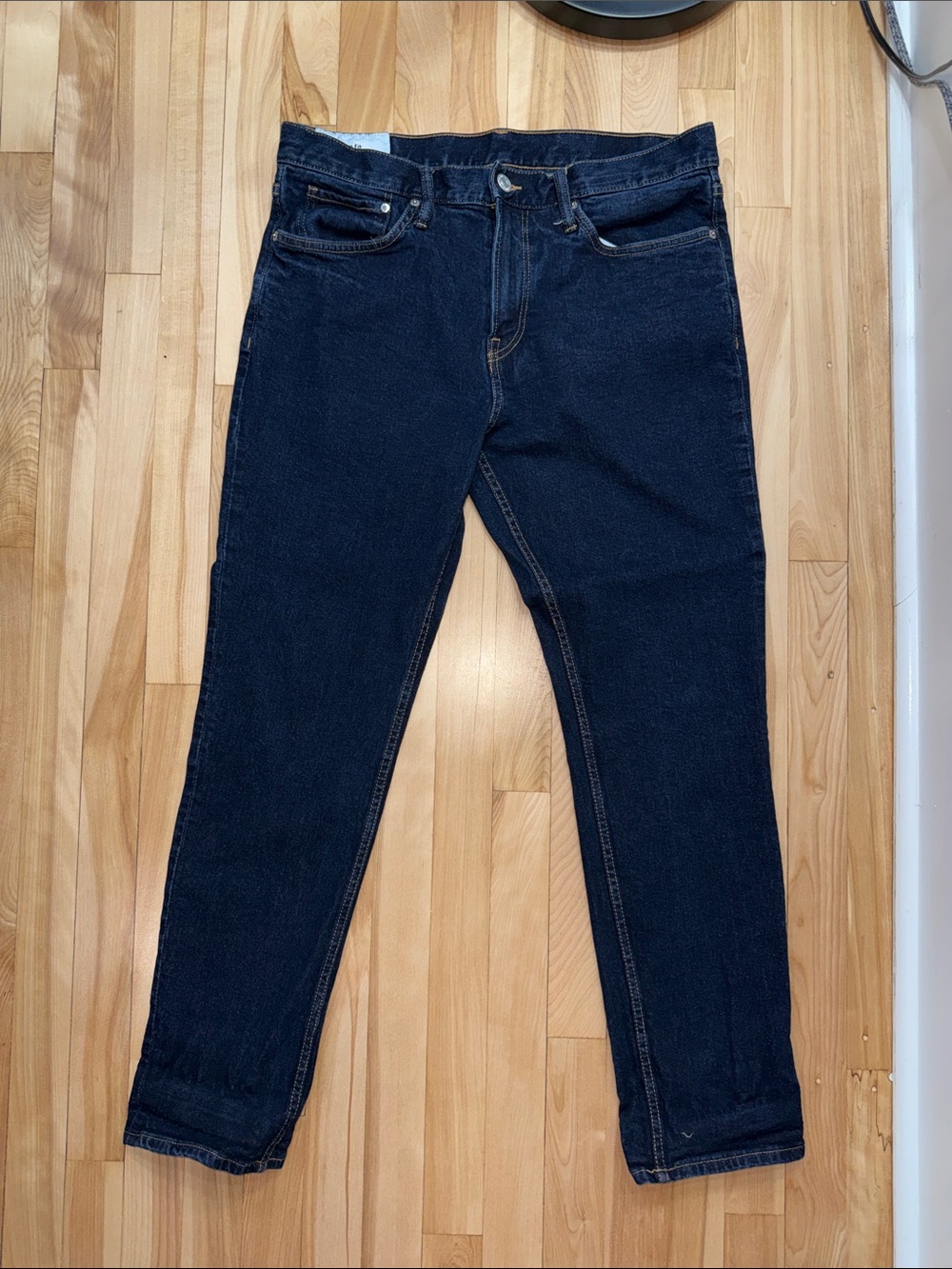 H&M Men's Slim Straight Dark Blue Jeans